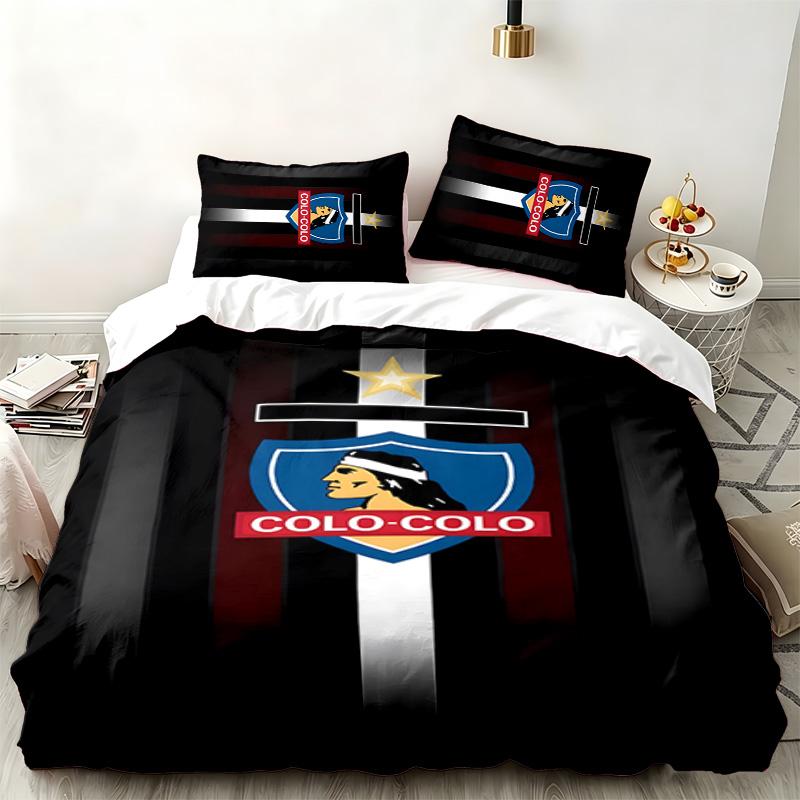 Colo colo 3pc set Perfect for bedroom use Comfortable bedding set includes a duvet cover and two pillowcases Ideal birthday or Christmas gift