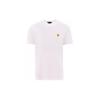 Versace Solid Color Pattern Printed Round Neck Pullover T-Shirt Men Tops White 1008481-1A08489-1W000