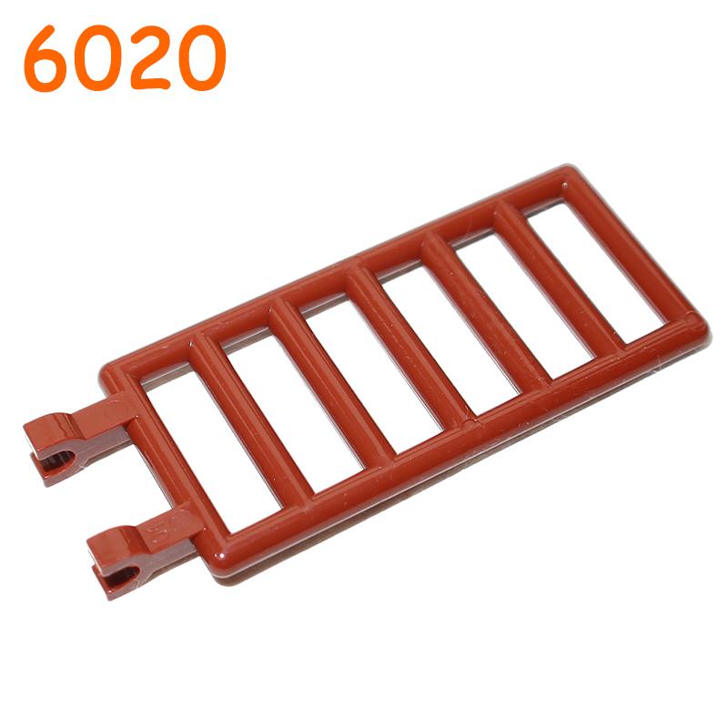 Non-Toxic Fence City Accessories Building Block Moc Part Railing Stair Barrier Ladder Guard Bar Castle Garden Farm Military Assemble Brick