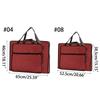 4K/8K Art Portfolio Bag Practical Portfolio Tote Drawing Board Bag for Brushes