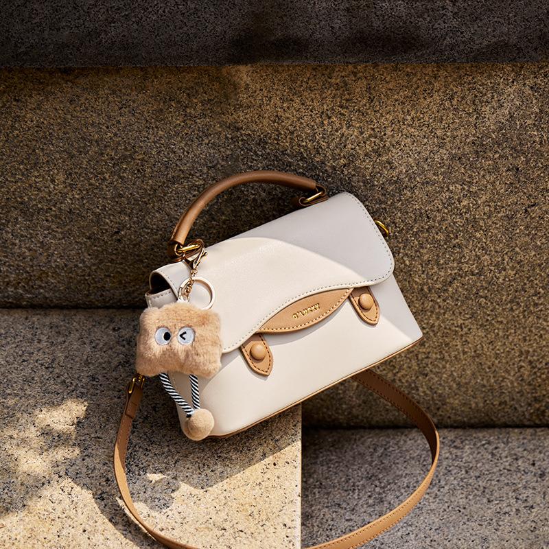 Autumn and Winter New Women's Bag 2025 Cambridge Bag Genuine Leather Crossbody Bag High-end Small Bag Cowhide Single Shoulder Handbag