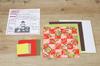 Castle Enterprise Adult Origami School Shikishi Set Yuzen Washi Girls X 2 Sets with Folding Diagram (with Paper)