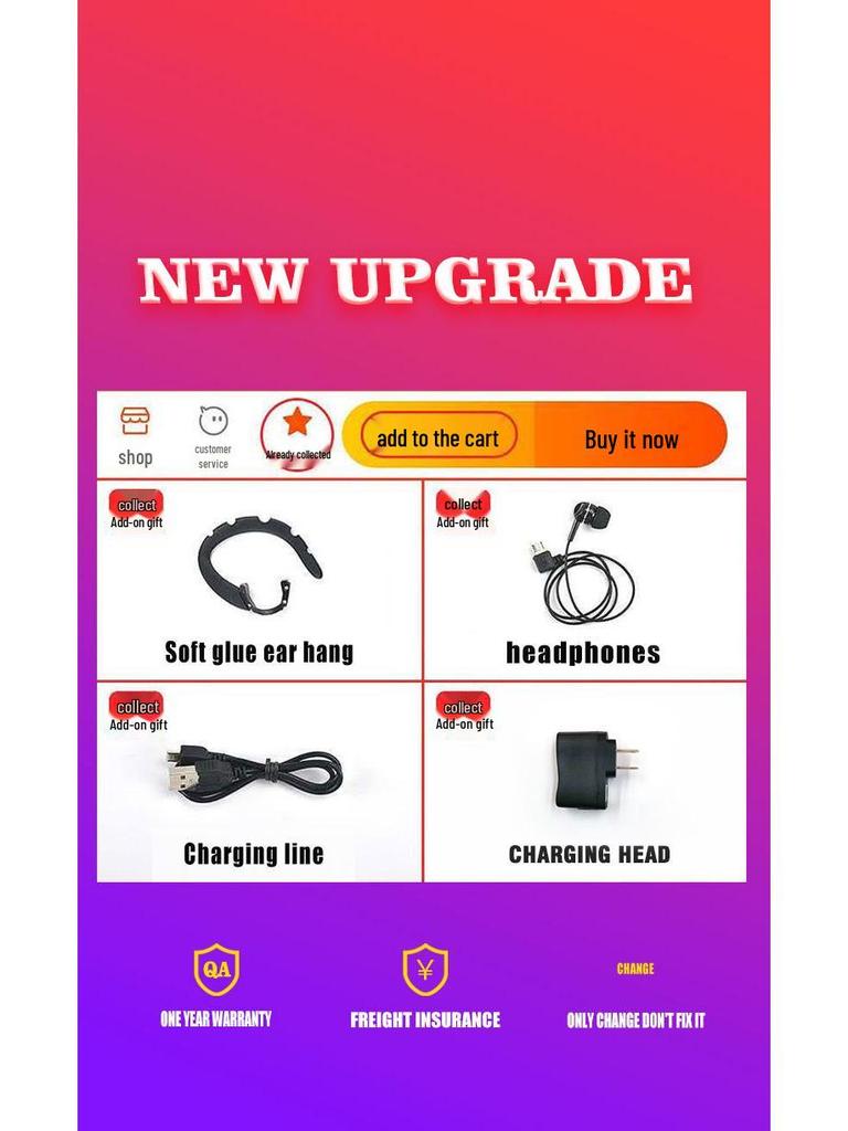 Furui Ming F-SL001A Bluetooth-Headset: Business-Stil In-Ear zum Autofahren