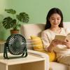 USB Desktop Fan Lightweight Adjustable Summer Electric Fan For Home Office Student Dormitory Outdoor Camping Travel