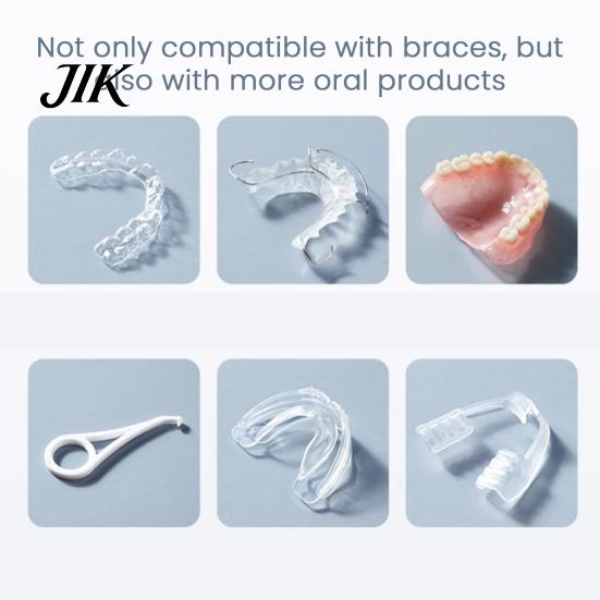 Jewelry Polishing Tool Ultrasonic Brace Cleaning Machine High Frequency Technology Denture Disinfection Multi-function Invisible Retainer Cleaner