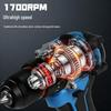 Brushless Lithium Battery Compact Pistol Drill with 48-Hour Shipping