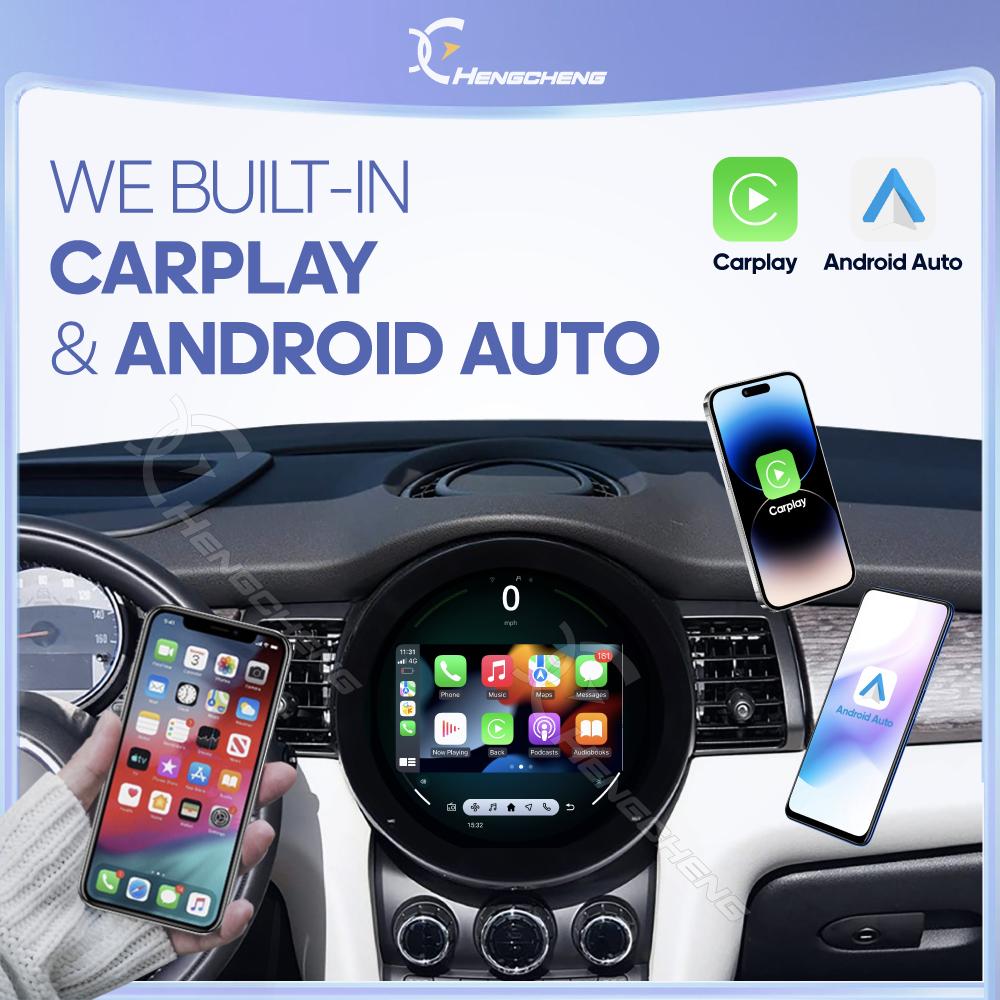 Android 15 For BMW Mini Cooper F56 F60 2016-2025 OLD TO NEW Auto Carplay Car GPS Navigation Stereo Multimedia Player 360 tools