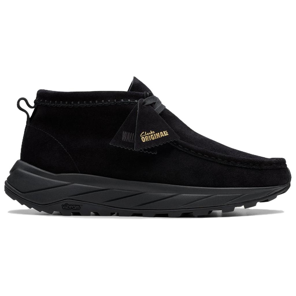 Clarks Suede Lace-Up Lightweight Ankle Boots Men boots Black 26179150