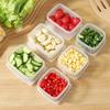 Refrigerator Storage Box, Frozen Meat Compartment, Small Box, Frozen Fresh-Keeping Box, Microwave Oven, Food Grains, Rice Packing Box