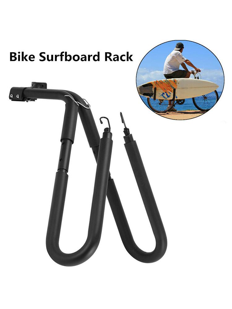 Surfboard Bike Rack Bicycle Surfboard Rack Bike Surfboard Carrier Rack Aluminium Alloy Lightweight Bicycle Surf Board Carrier