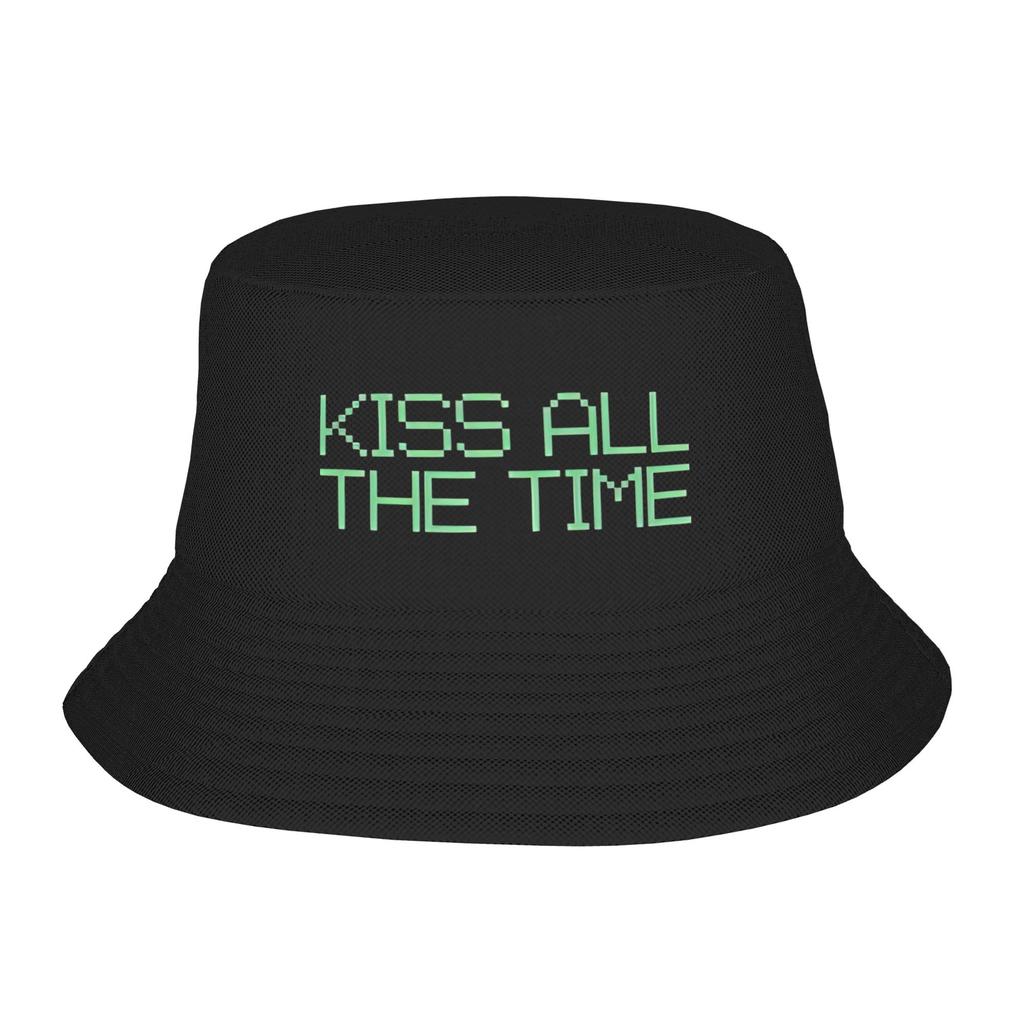 Streetwear Harrys Styles Kiss All The Time Disco Occasionally Bucket Hat Woman Lightweight Outdoor  Fishing Hat Sun Hat
