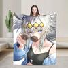 Oguri Cap Blanket Coral Fleece Plush Spring Autumn Uma Musume Anime  Multifunction Ultra-Soft Throw Blankets for Home Bedspread