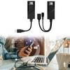 USB Ethernet Extender with Power Adapter USB 2.0 Network Cable Extender To RJ45 Connections Up To 100m for Camera Mouse Keyboard