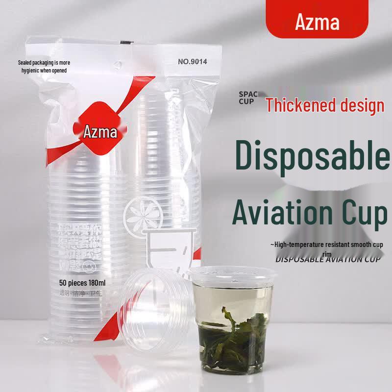 Thickened Transparent Disposable Plastic Cups