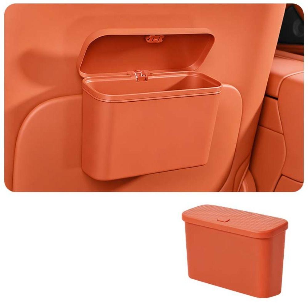Multifunctional Car Storage Organizer Box Car Mounted Car Trash Can Car Supplies