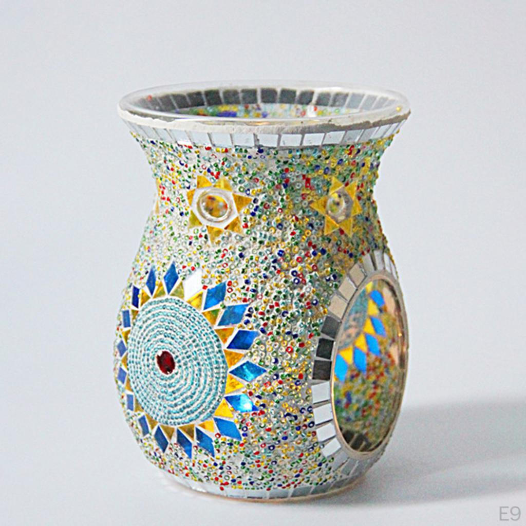 Essential Oil Glass Diffuser Candle Tea Holder Decor
