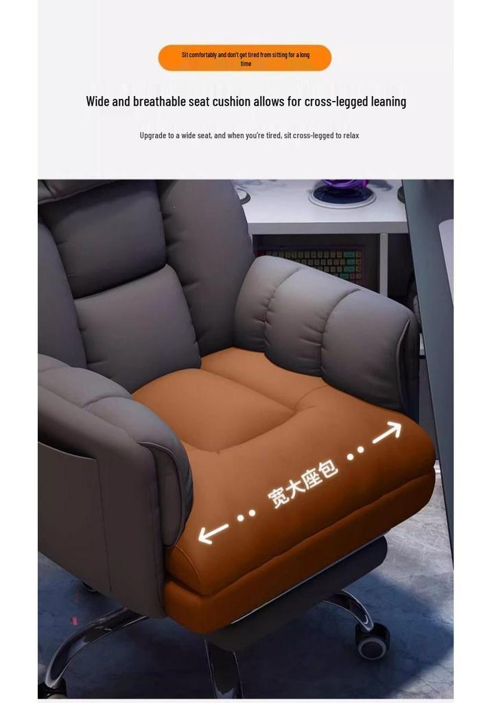 Reclining Ergonomic Computer Chair for Home and Office