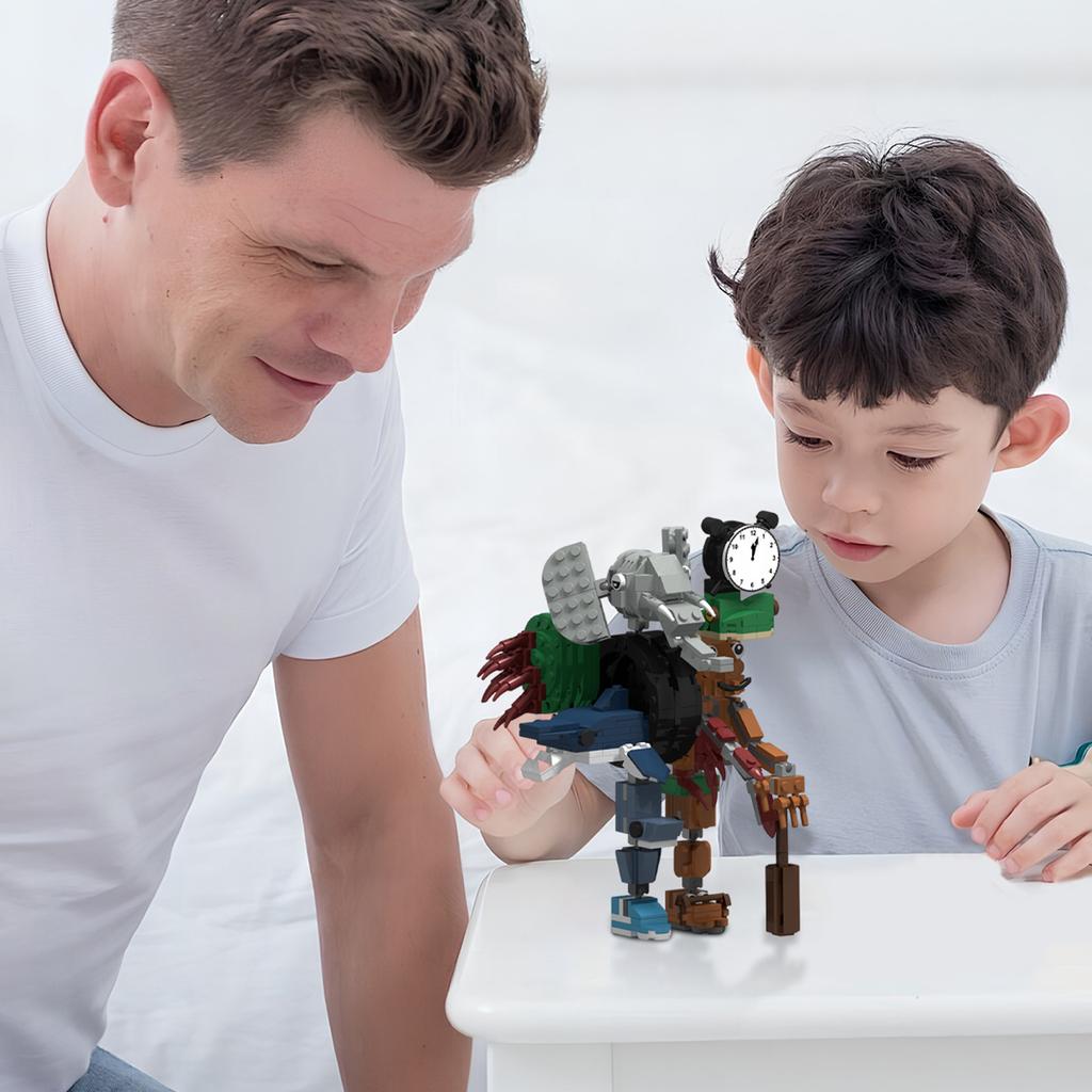 New Type Of Building Block Humanoid Building Toy Game Puzzle Leisure Collection Hand