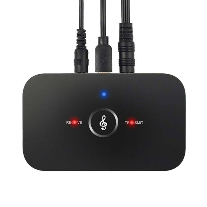 USB 3.5mm Wireless Auditory Adapter 2 in 1 Bluetooth-compatible Transmitter Receiver for Home Stereo Systems