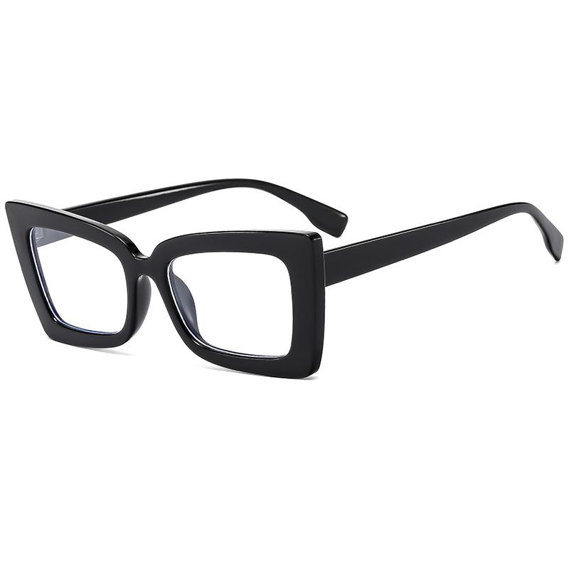 

Fashion Brand Design Retro Large Square Red Femal Frame Photochromic Anti Blue Light Computer Women Reading Glasses Degrees 0~+6 +6.0
