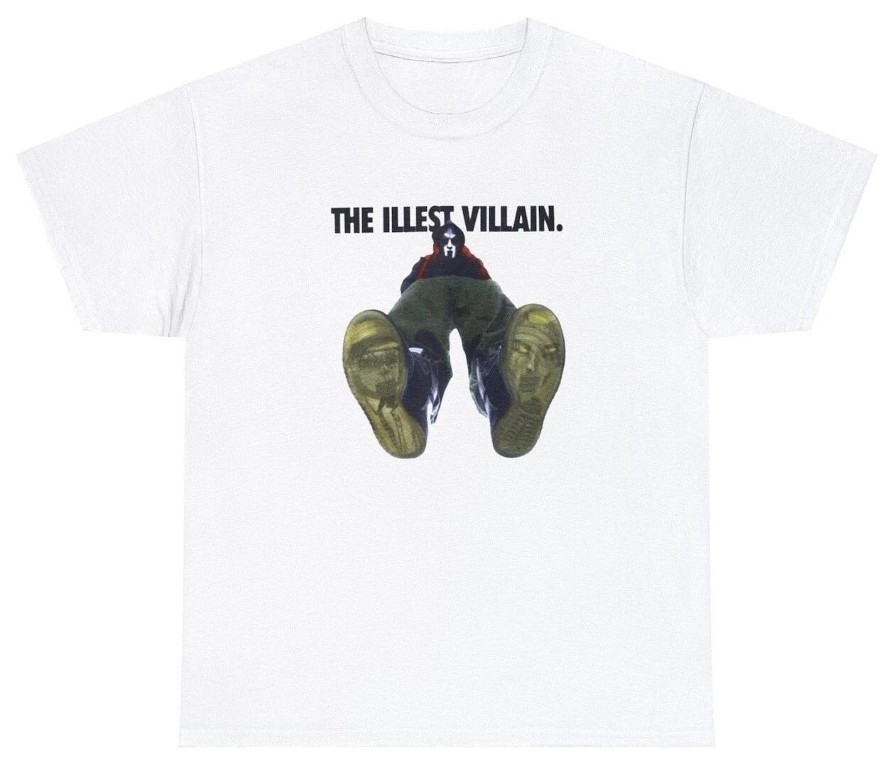 MF Doom The Illest Villian T Shirt Funny Tee M