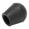 19mm Walking Cane Tip Prevent Slip Wearable Low Noise Round Rubber Crutch Tips for Bath Chair Foot 10pcs
