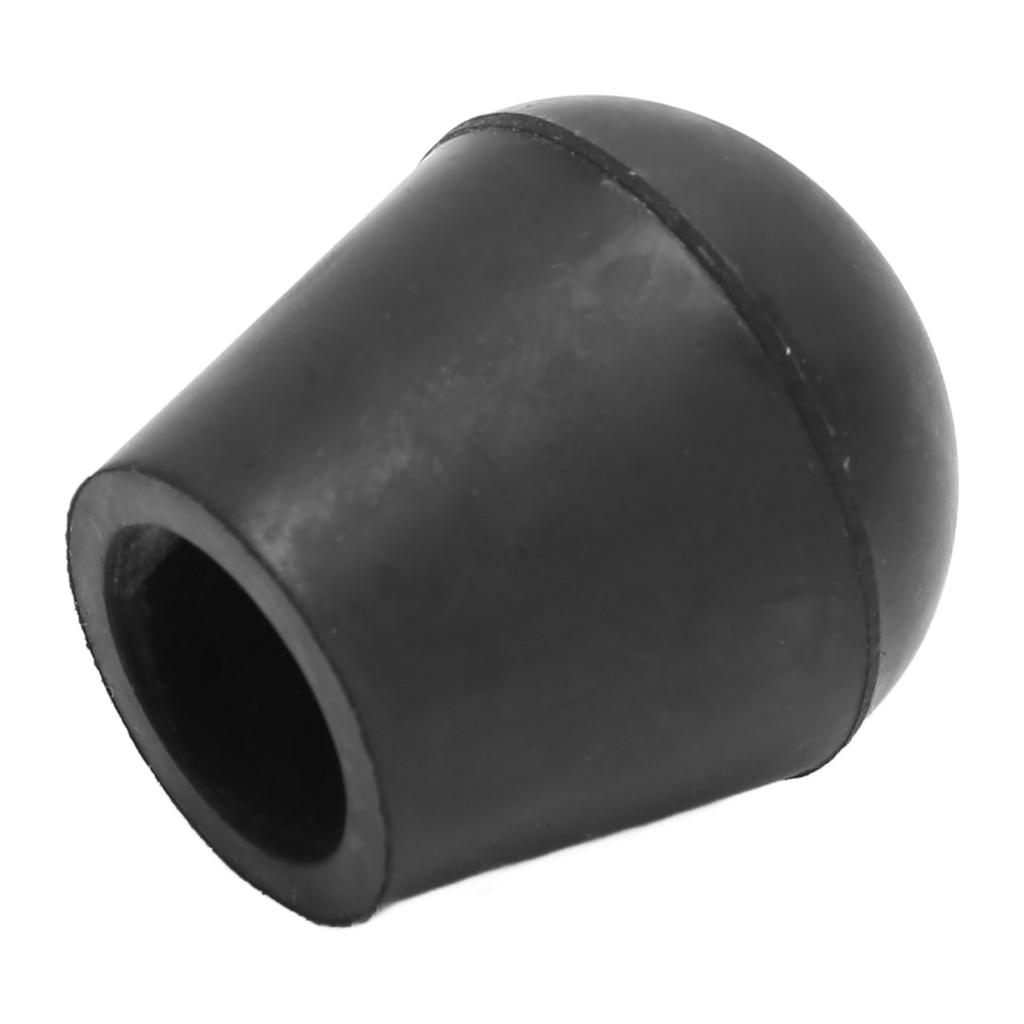 19mm Walking Cane Tip Prevent Slip Wearable Low Noise Round Rubber Crutch Tips for Bath Chair Foot 10pcs