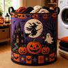 Halloween Quilted Cotton Laundry Basket Storage Organizer Home