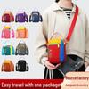 Unisex Lightweight Waterproof Crossbody Travel Bag with Large Capacity