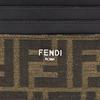 Fendi Roma Series Brand Logo Calfskin Card Holder Men Card Holder Brown 7M0164ALWKF0L3T