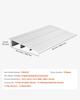 Door Threshold Ramp, 87 Mm Rise, Aluminum Alloy Threshold Ramp Rated 363 Kg Load Capacity, Handicap Ramps for Home Steps for Wheelchair, Scooters,