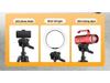 Multifunctional Universal Floor Tripod for Mobile Phone Live Streaming and Overhead Photography