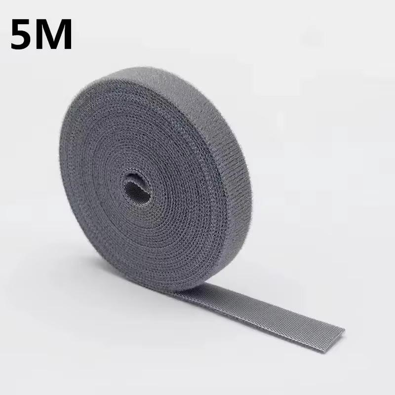 1 Rol 1/3/5 Meter Datakabel Opbergmanager Artefact Herbruikbare Kabelbinder Nylon Vrij Knippen Bureau Draad Organizer Kabel Bindband