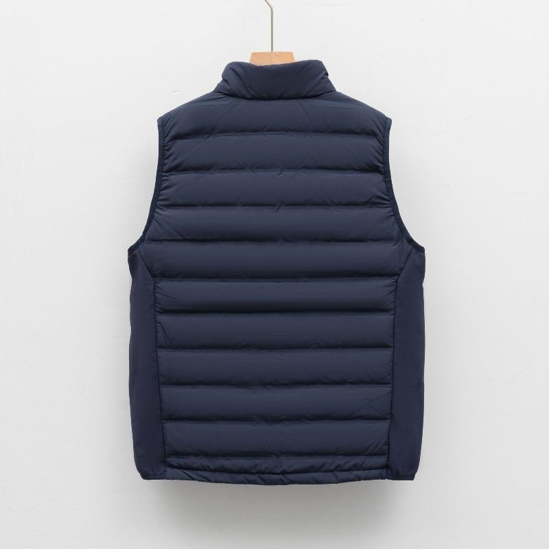 Men's and women's down vest stand-up collar vest men's down jacket vest casual autumn and winter models