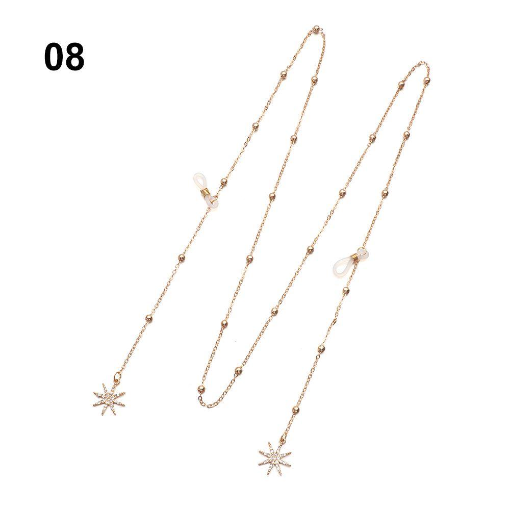 Leichter Metall-Brillenriemen Brillenketten Sonnenbrillen-Lanyards Lesebrillen-Kordeln