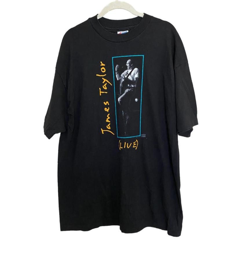 Vintage 1993 James Taylor Live T-shirt size S-4XL