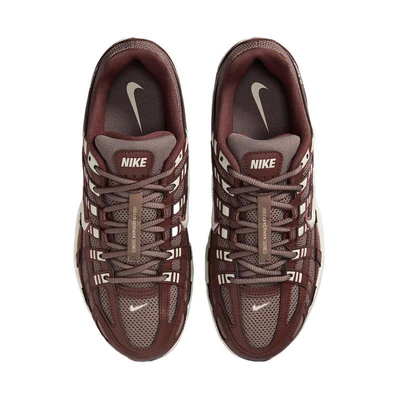 Nike P 6000 Støtte Lav topp Løpesko Dames Brune Sneakers BV1021-200