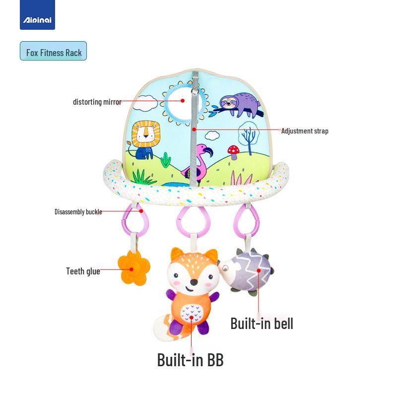 

Aipinqi Baby Gym Hanging Toys - Early Education Animal Foot Pedals and More