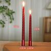 Thread Candle Western Food Romantic Wedding Spiral Long Candle Without Christmas Birthday Pole Candlestick European Style Candle