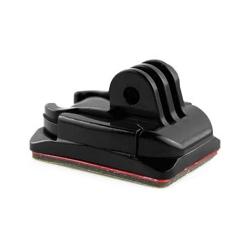 Helm-Klebehalterung Schnalle Basis-Halterung mit VHB-Aufkleber für 11 10 9 8 7 4 Action-Kamera Helm Flach Gebogen-Halterung