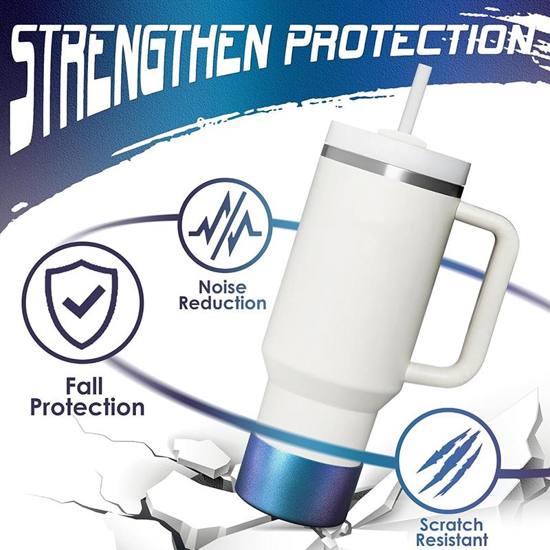 Chameleon Gradient Matte Luster Cup Holder Silicone Boot Compatible With Tumbler 20-40Oz And More 12-24Oz Water Bottles