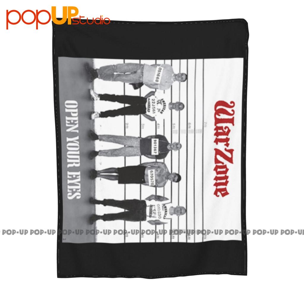 Warzone Open Your Eyes American Hardcore Punk Band Ultra-Soft Blanket Quilt Winter Sofa Cover Bed Covers