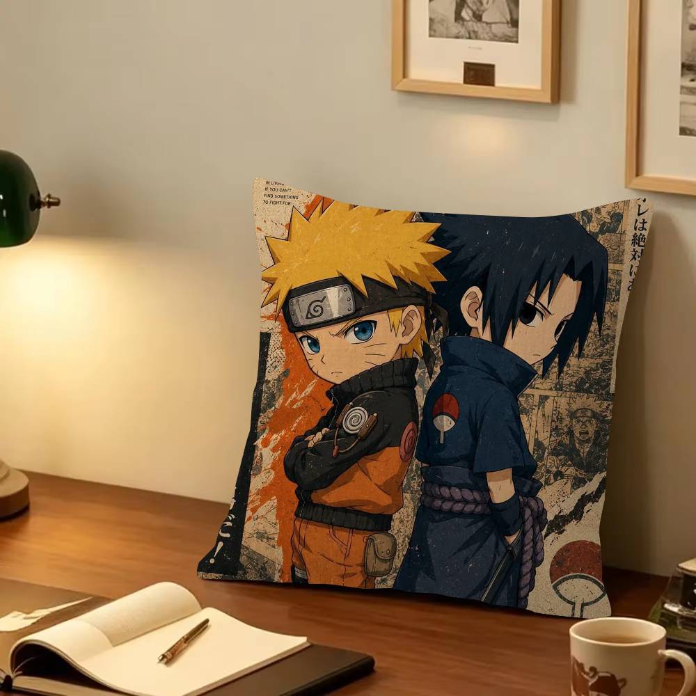 NARUTO cute pillow cover sofa cushion cover home room decoration children gift