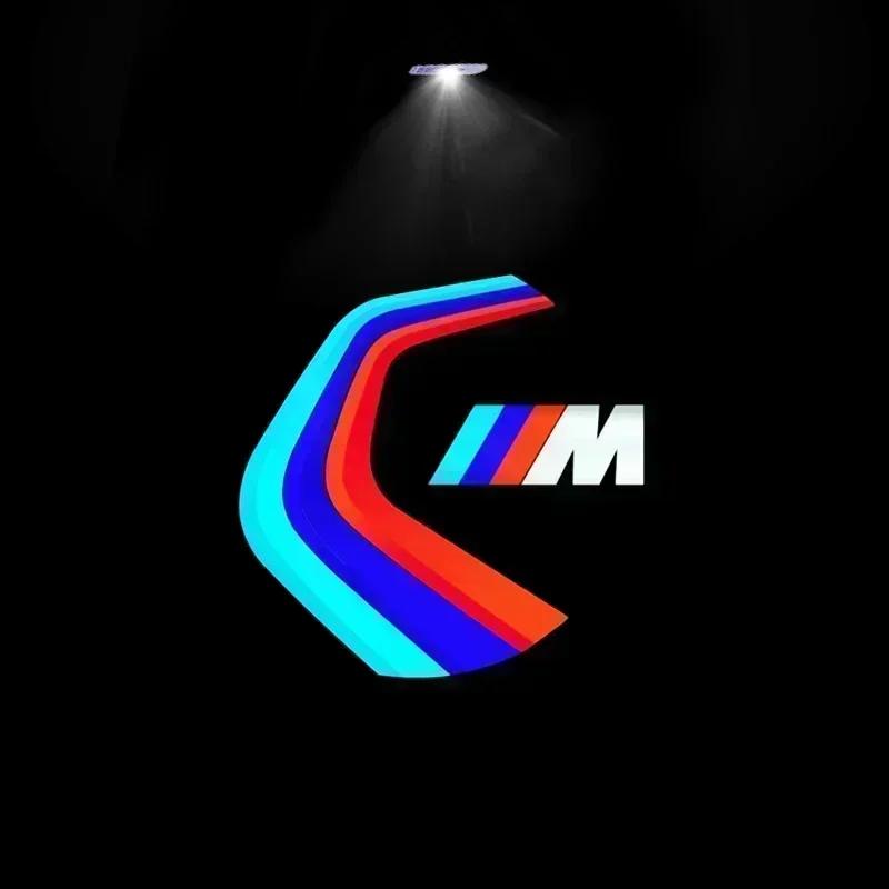 Luz Projetora de Logo de Porta de Carro LED Para BMW Série 1 3 4 5 6 7 X1 X3 E90 E60 F30 F10 F20 E87 E92 X5 E70 E91 G30 F31 F11 Acessórios