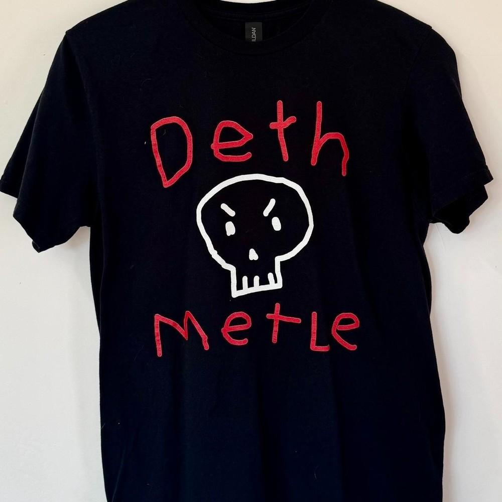 Deth Metle skull Unisex T-Shirt S-5XL Unisex T-Shirt M