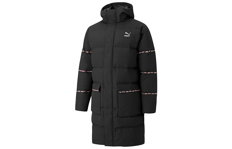 PUMA CLASSICS Down Jackets Men s Black Hooded Moderate Other 846422-01 M
