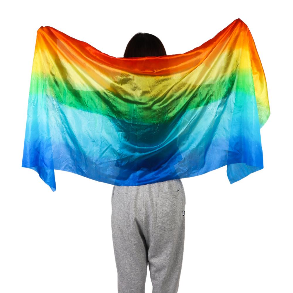 Lange Bauchtanzschleier Leichte Textur Performance-Schal Modische Lateinische Bauchtanzschals