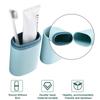 Travel Toothbrush Box Multifunctional Portable Toothbrush Holder Mouthwash Cup Storage Box Home Camping Outdoor Toothbrush Cup
