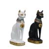 Statua Kota Ornament Egipska Figurka Kota Statua Dekoracja Vintage Statua Bogini Kota Dom Ogród Mini Ozdoba Zwierzęca