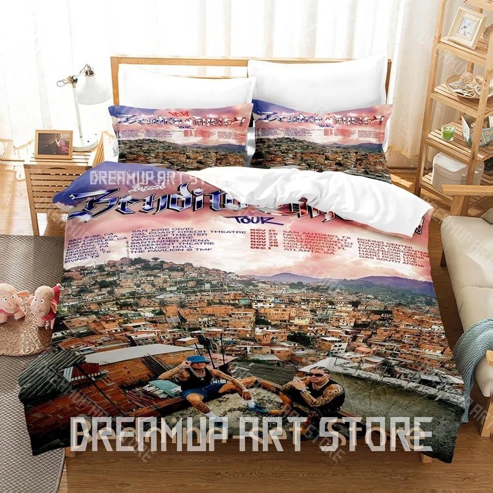 3D Print Blessd Cartoon Bedding Set Single Twin Full Queen King Size Bed Set Adult Bedroom Duvetcover Sets Anime Bed Sheet Set